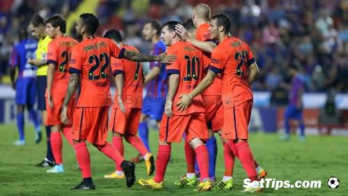 Леванте - Барселона прогноз на матч 07.02.2016